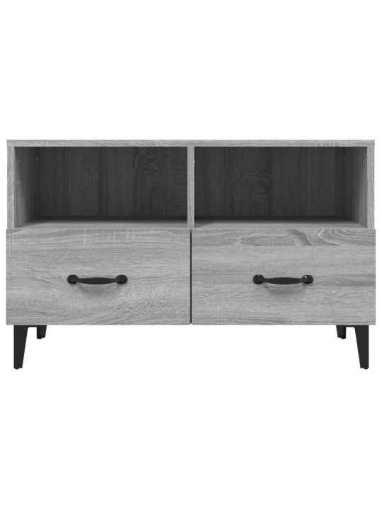 TV skříňka šedá sonoma 80 x 36 x 50 cm kompozitní dřevo