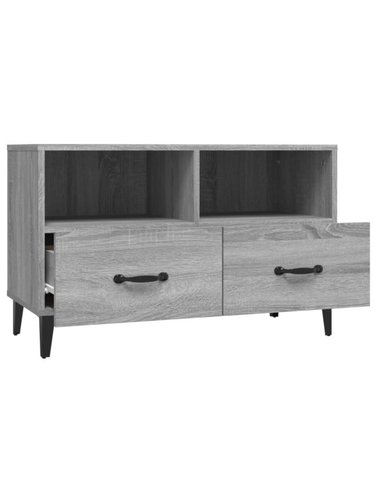 TV skříňka šedá sonoma 80 x 36 x 50 cm kompozitní dřevo