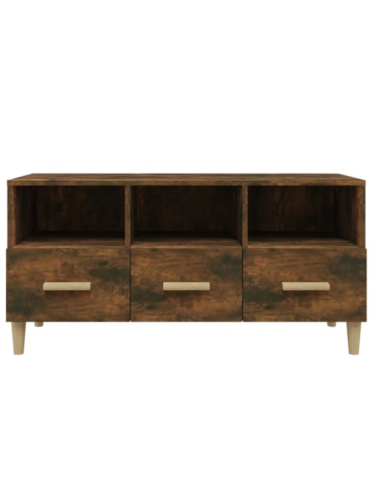 TV skříňka kouřový dub 102 x 36 x 50 cm kompozitní dřevo