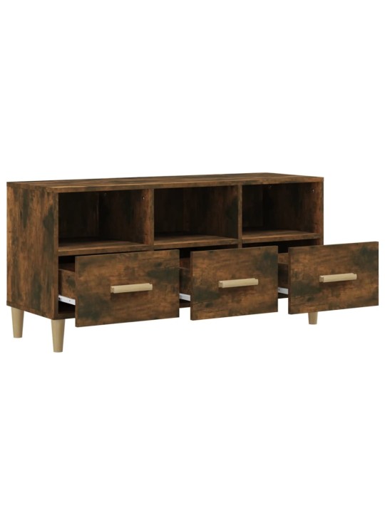 TV skříňka kouřový dub 102 x 36 x 50 cm kompozitní dřevo