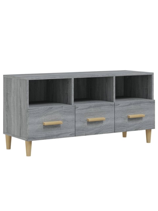 TV skříňka šedá sonoma 102 x 36 x 50 cm kompozitní dřevo