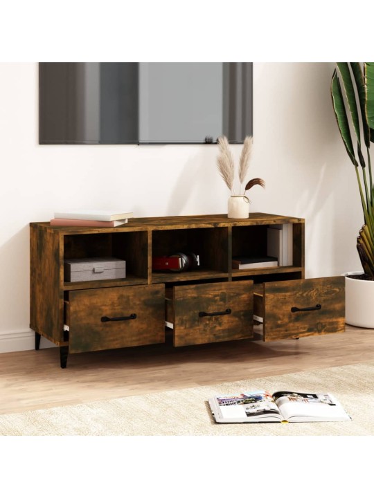 TV skříňka kouřový dub 102 x 35 x 50 cm kompozitní dřevo