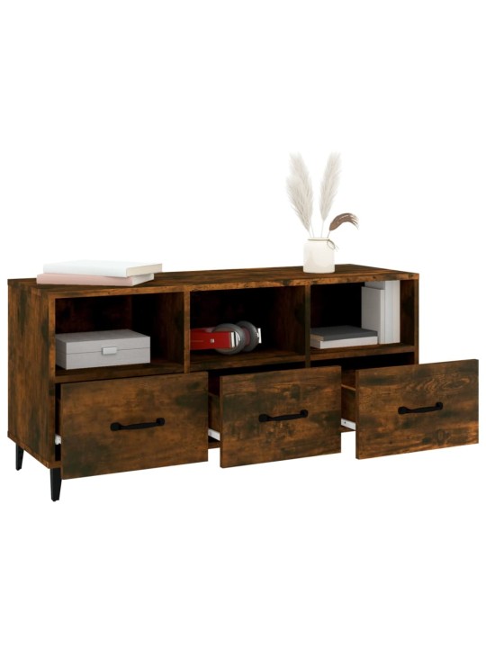 TV skříňka kouřový dub 102 x 35 x 50 cm kompozitní dřevo