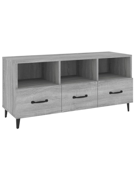 TV skříňka šedá sonoma 102 x 35 x 50 cm kompozitní dřevo