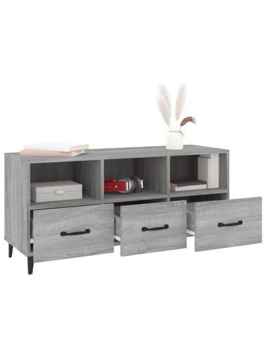 TV skříňka šedá sonoma 102 x 35 x 50 cm kompozitní dřevo