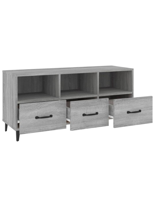 TV skříňka šedá sonoma 102 x 35 x 50 cm kompozitní dřevo