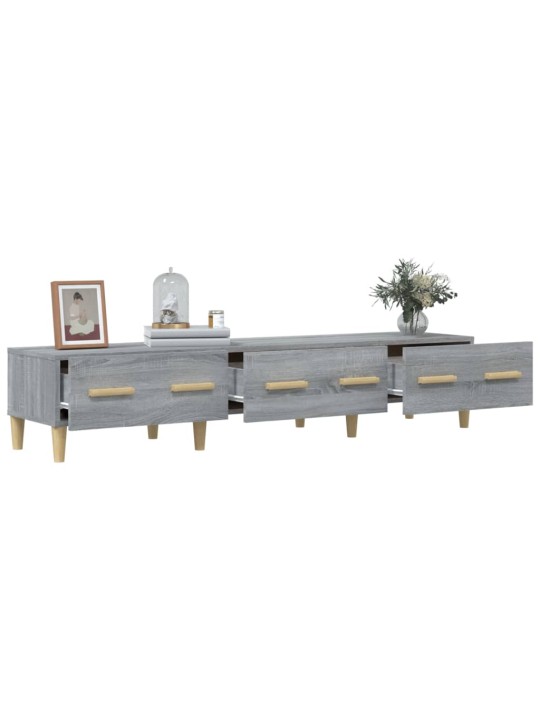 TV skříňka šedá sonoma 150 x 34,5 x 30 cm kompozitní dřevo