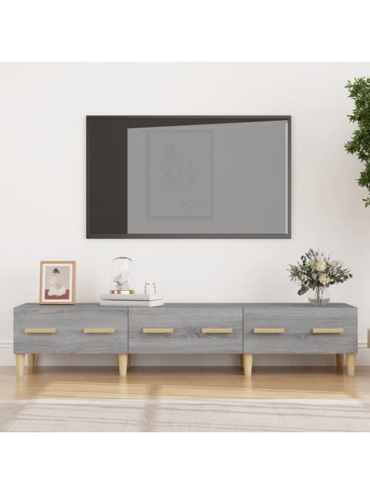 TV skříňka šedá sonoma 150 x 34,5 x 30 cm kompozitní dřevo
