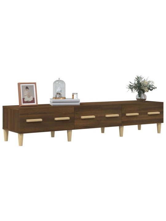 TV skříňka hnědý dub 150 x 34,5 x 30 cm kompozitní dřevo