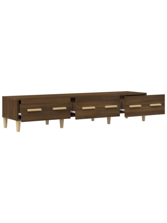 TV skříňka hnědý dub 150 x 34,5 x 30 cm kompozitní dřevo
