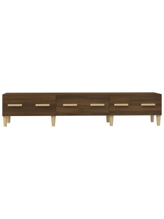 TV skříňka hnědý dub 150 x 34,5 x 30 cm kompozitní dřevo