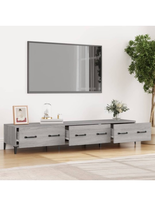 TV skříňka šedá sonoma 150 x 34,5 x 30 cm kompozitní dřevo