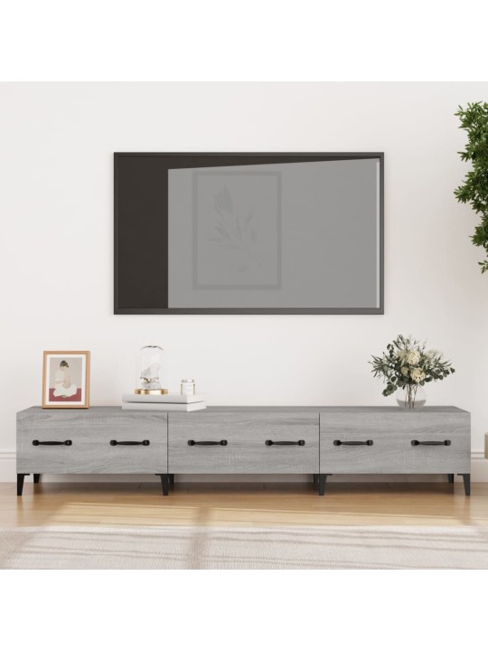 TV skříňka šedá sonoma 150 x 34,5 x 30 cm kompozitní dřevo
