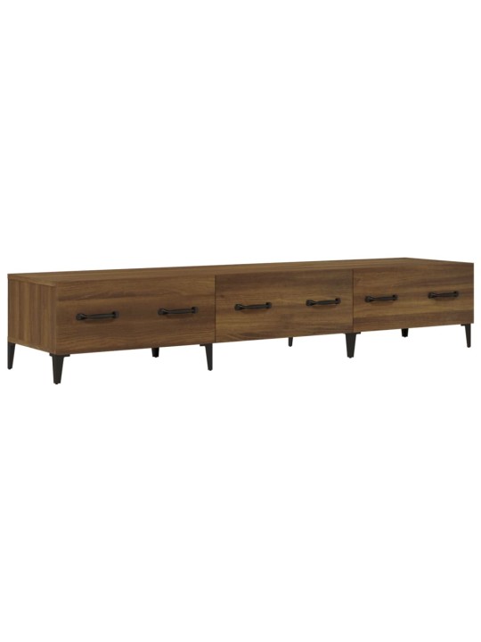 TV skříňka hnědý dub 150 x 34,5 x 30 cm kompozitní dřevo