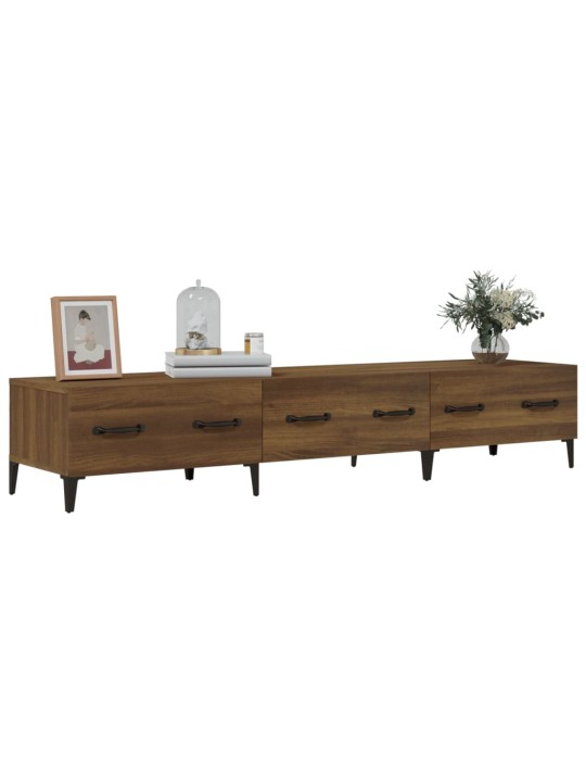 TV skříňka hnědý dub 150 x 34,5 x 30 cm kompozitní dřevo