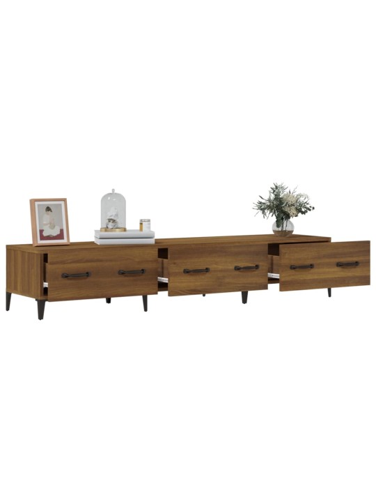 TV skříňka hnědý dub 150 x 34,5 x 30 cm kompozitní dřevo