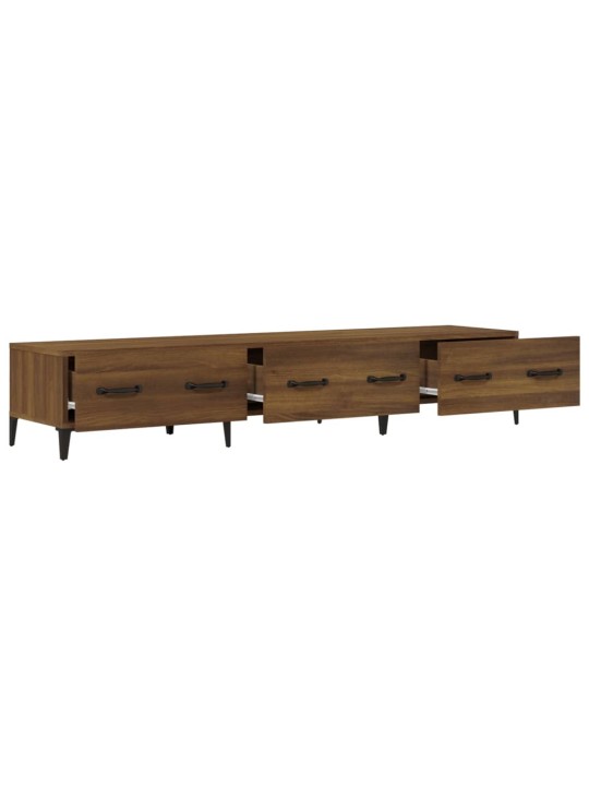 TV skříňka hnědý dub 150 x 34,5 x 30 cm kompozitní dřevo