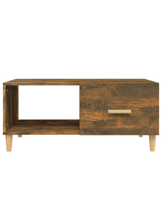 Konferenční stolek kouřový dub 89,5x50x40 cm kompozitní dřevo