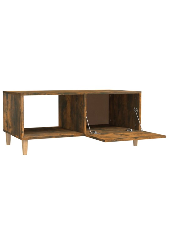 Konferenční stolek kouřový dub 89,5x50x40 cm kompozitní dřevo