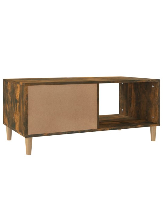 Konferenční stolek kouřový dub 89,5x50x40 cm kompozitní dřevo