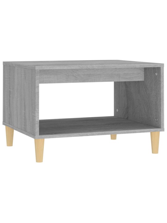 Konferenční stolek šedý sonoma 60x50x40 cm kompozitní dřevo