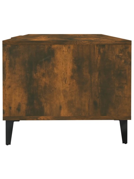 Konferenční stolek kouřový dub 102x50x40 cm kompozitní dřevo