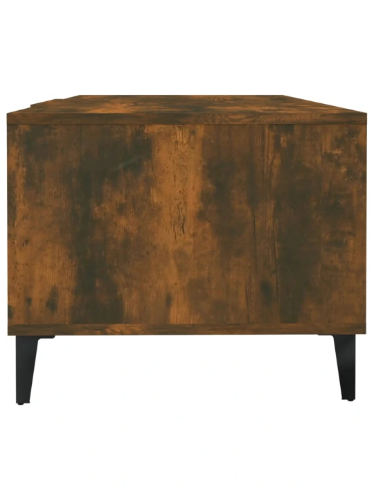 Konferenční stolek kouřový dub 102x50x40 cm kompozitní dřevo