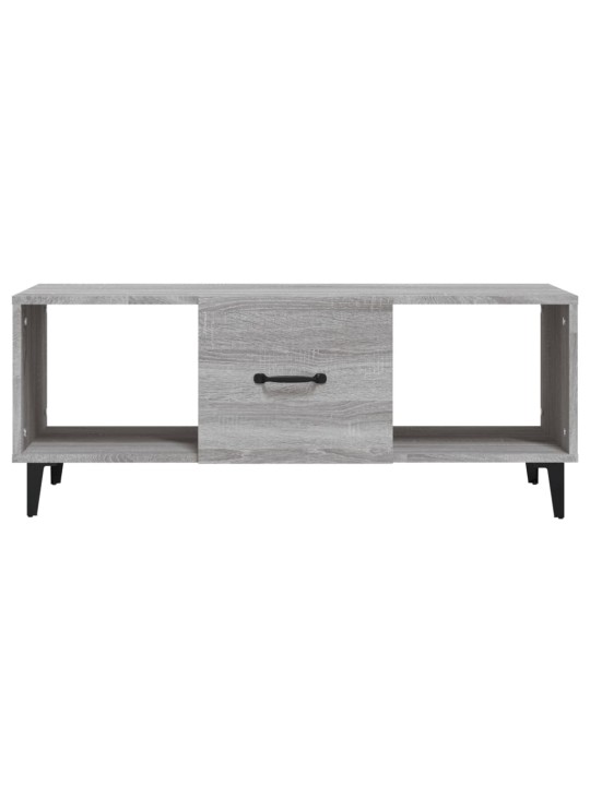 Konferenční stolek šedý sonoma 102x50x40 cm kompozitní dřevo