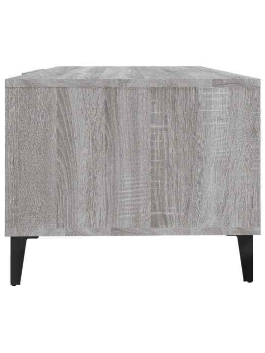 Konferenční stolek šedý sonoma 102x50x40 cm kompozitní dřevo