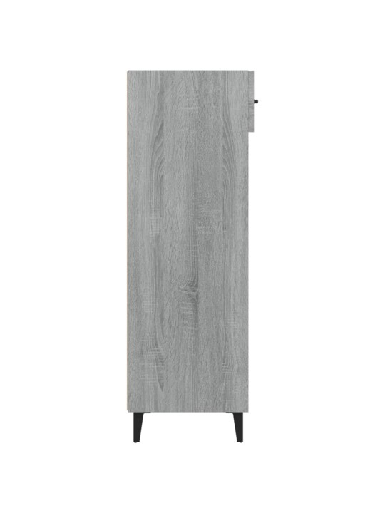 Botník šedý sonoma 60 x 35 x 105 cm kompozitní dřevo