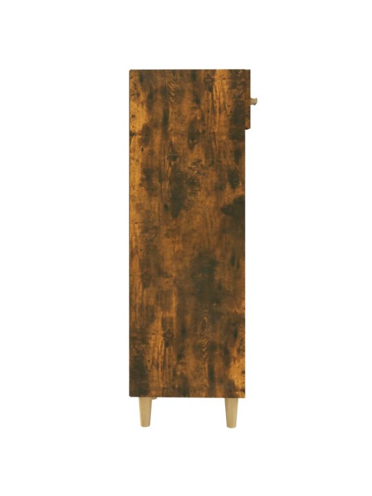Botník kouřový dub 60 x 35 x 105 cm kompozitní dřevo