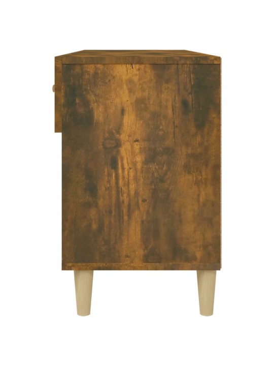 Botník kouřový dub 102 x 35 x 55 cm kompozitní dřevo