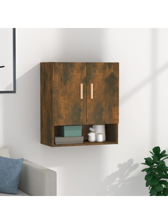 Nástěnná skříňka kouřový dub 60 x 31 x 70 cm kompozitní dřevo