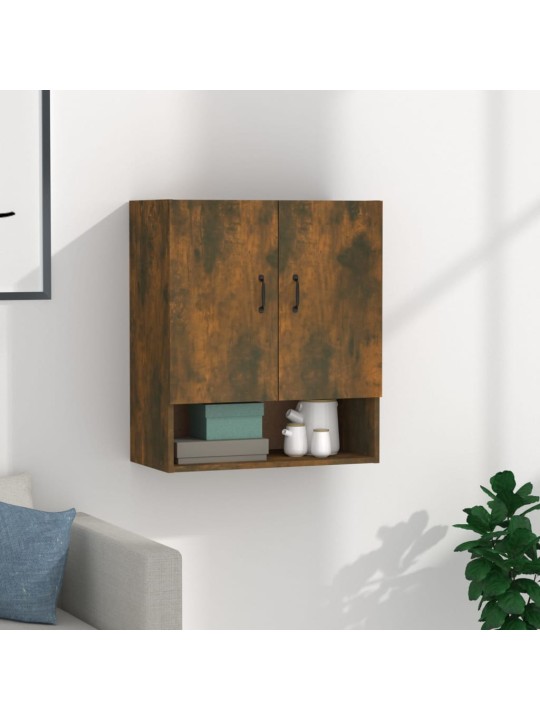 Nástěnná skříňka kouřový dub 60 x 31 x 70 cm kompozitní dřevo