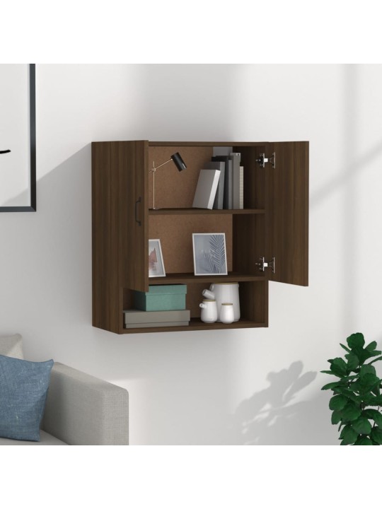 Nástěnná skříňka hnědý dub 60 x 31 x 70 cm kompozitní dřevo