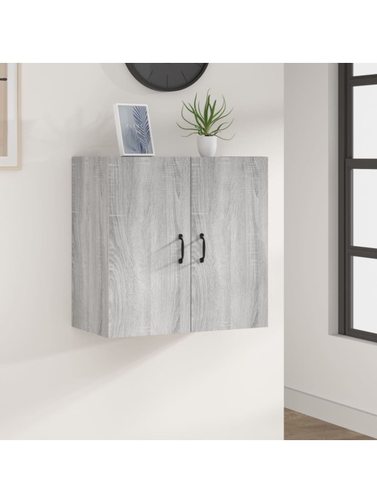 Nástěnná skříňka šedá sonoma 60 x 31 x 60 cm kompozitní dřevo