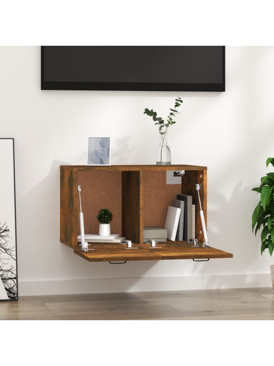 Nástěnná skříňka kouřový dub 60 x 36,5 x 35 cm kompozitní dřevo