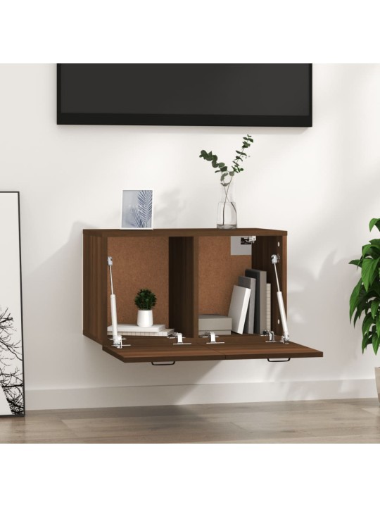 Nástěnná skříňka hnědý dub 60 x 36,5 x 35 cm kompozitní dřevo