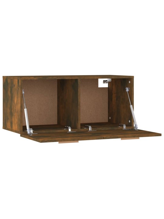 Nástěnná skříňka kouřový dub 80 x 35 x 36,5 cm kompozitní dřevo