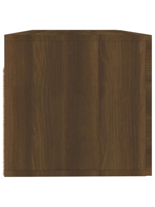 Nástěnná skříňka hnědý dub 100 x 36,5 x 35 cm kompozitní dřevo