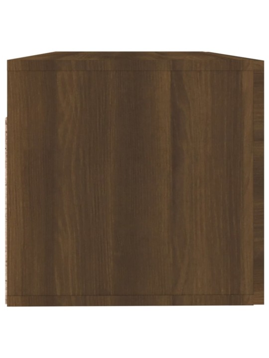 Nástěnná skříňka hnědý dub 100 x 36,5 x 35 cm kompozitní dřevo
