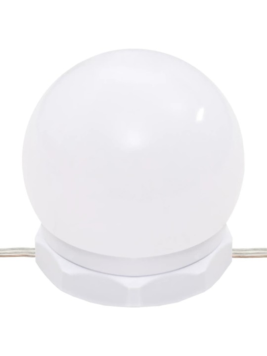Zrcadlová skříňka s LED hnědý dub 91 x 15 x 76,5 cm