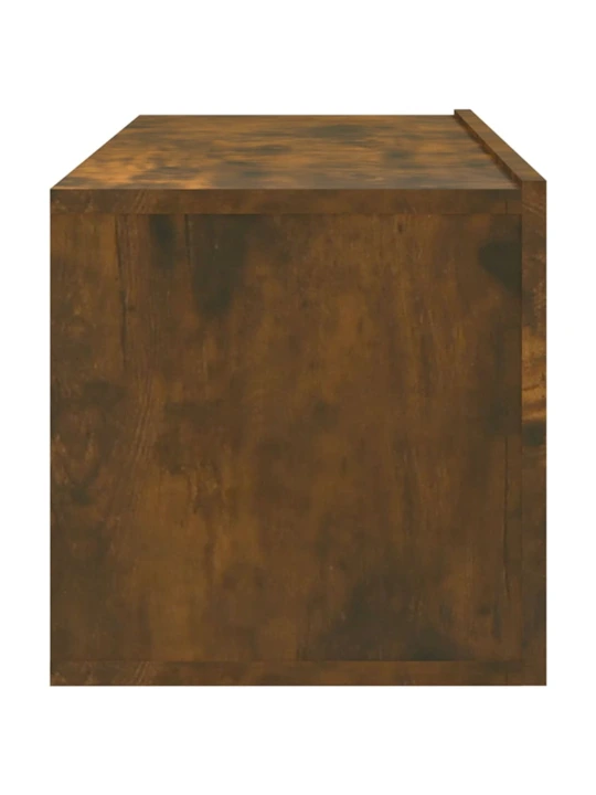 Nástěnné TV skříňky 2 ks kouřový dub 100 x 30 x 30 cm kompozit
