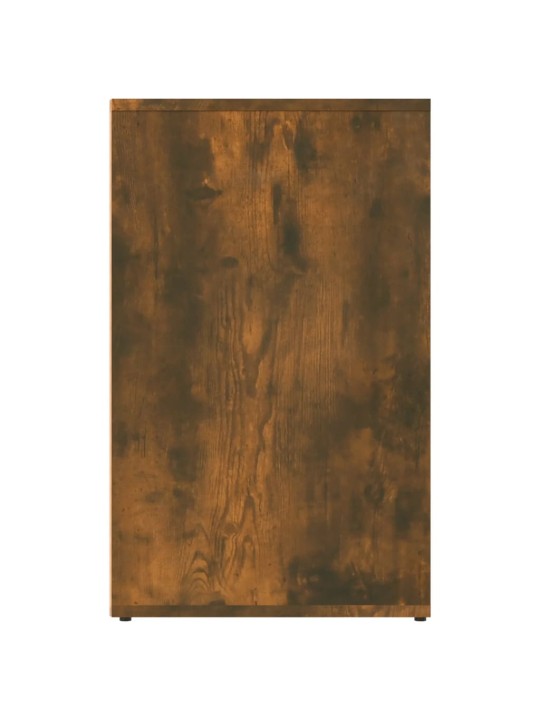 Toaletní skříňka kouřový dub 80 x 40 x 65 cm kompozitní dřevo