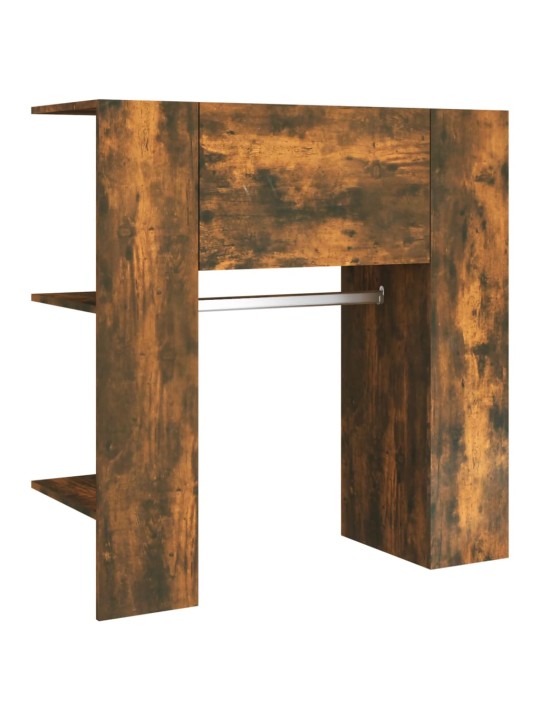 Skříň do předsíně kouřový dub 97,5x37x99 cm kompozitní dřevo