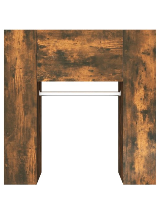Skříň do předsíně kouřový dub 97,5x37x99 cm kompozitní dřevo
