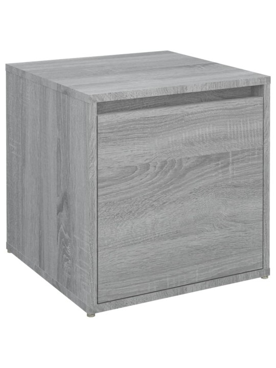 Úložný box se zásuvkou šedý sonoma 40,5 x 40 x 40 cm kompozit