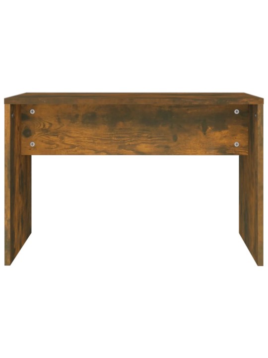 Stolička k toaletnímu stolku kouřový dub 70x35x45 cm kompozit