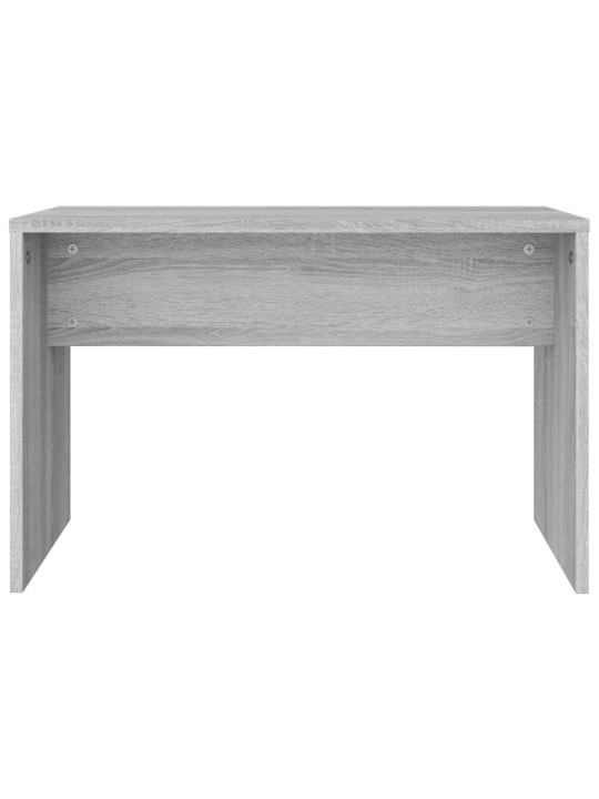Stolička k toaletnímu stolku šedá sonoma 70x35x45 cm kompozit