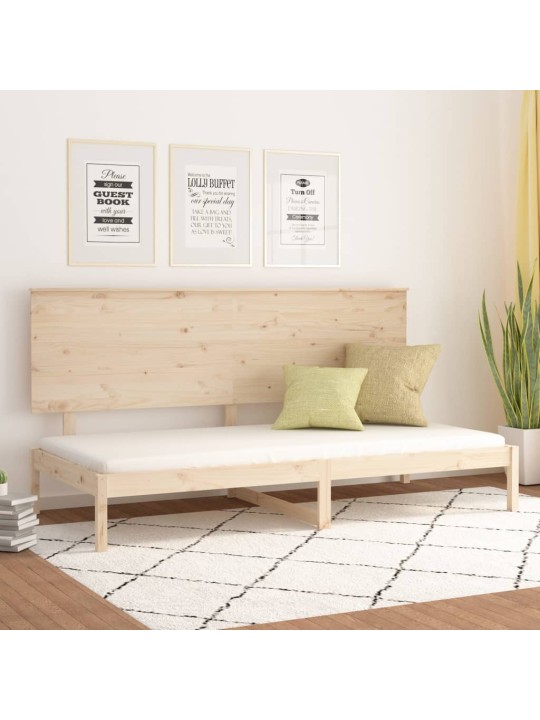 Válenda bez matrace 90 x 200 cm masivní borovice